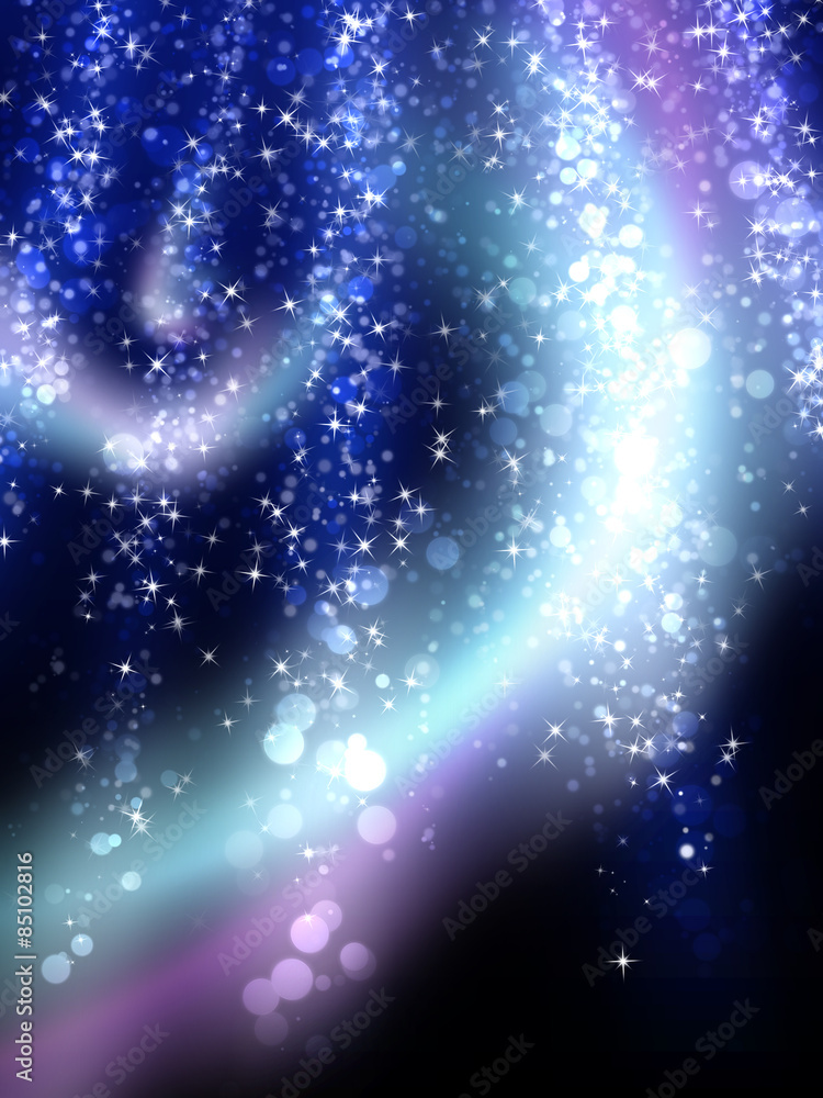 Obraz premium Bokeh and Sparkles