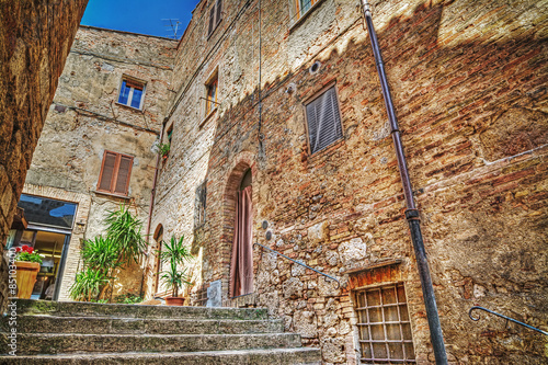 Fototapeta Naklejka Na Ścianę i Meble -  typical corner of San Gimignano