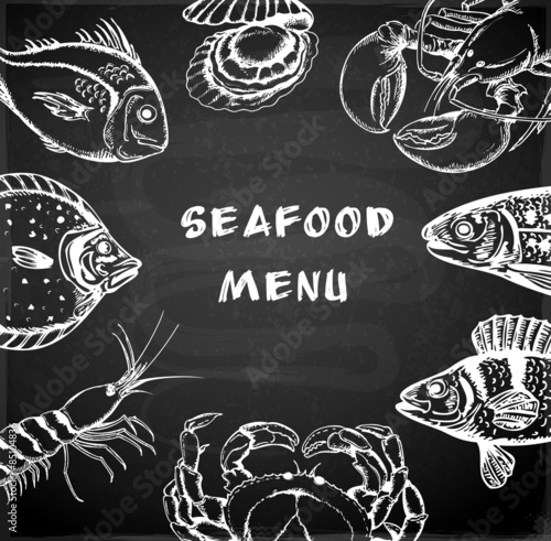 Seafood menu