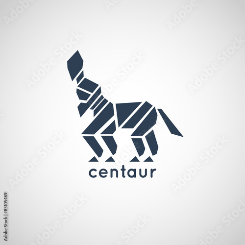 centaur logo vector