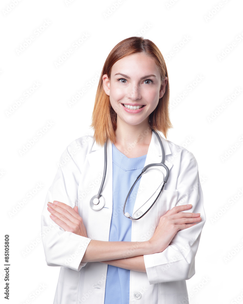 Young doctor woman smile Young doctor woman smile