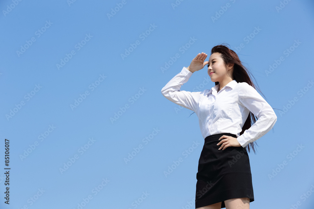 Successful business woman look