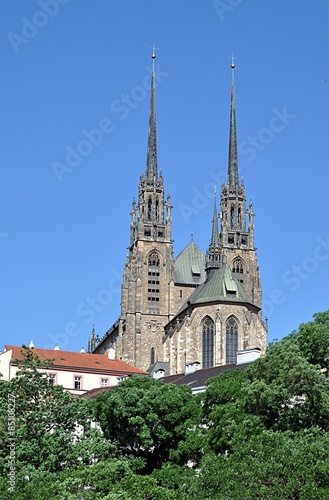 the cathedral city of Brno, Czech Republic, Europe
