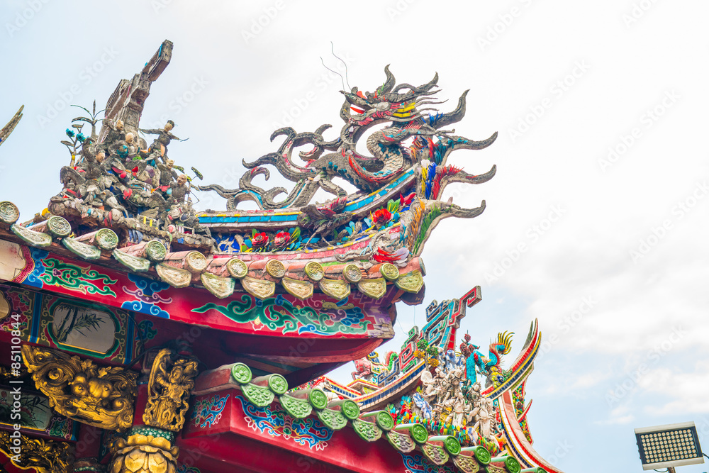 Fototapeta premium Mengjia Longshan Temple