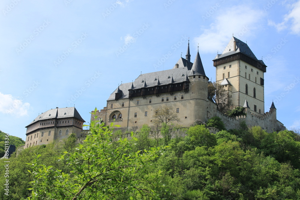 Castle Karlstein in Czech Republic
