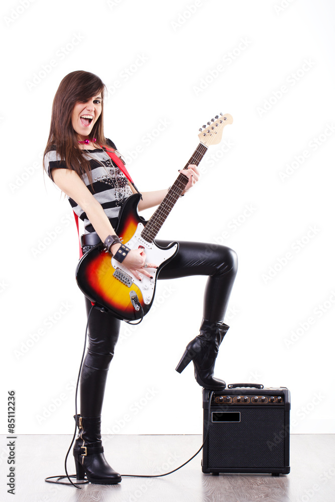 Fototapeta premium guitar player