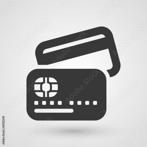 Black credit card icon