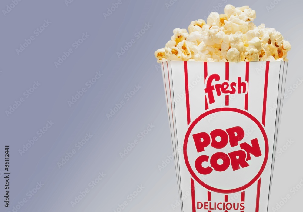 Popcorn, Unhealthy Eating, Box. Stock Photo Adobe Stock