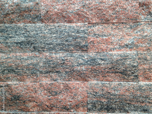 closed up the brick wall