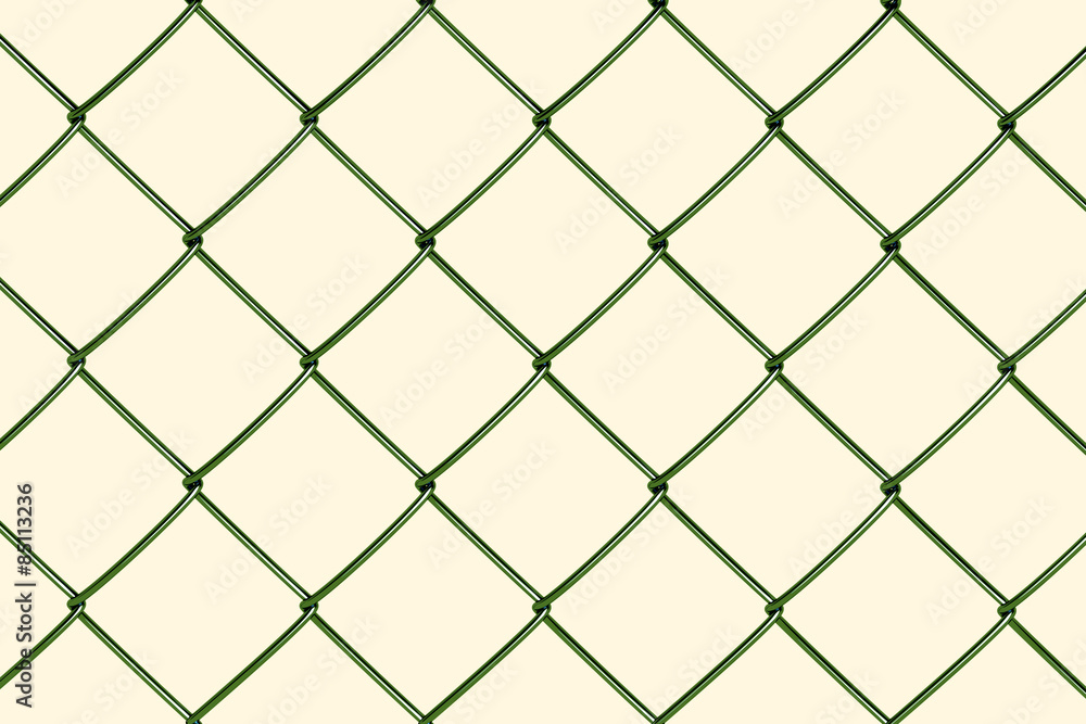 Fototapeta premium chain link fence