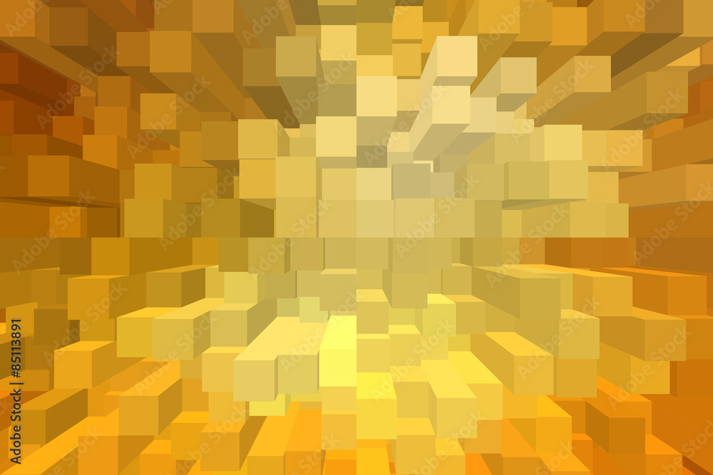 Abstract 3D block background Abstract 3D block background