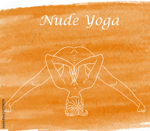 Nude yoga