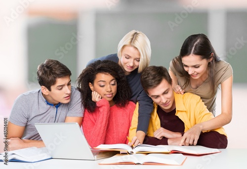 Students, university, adults.