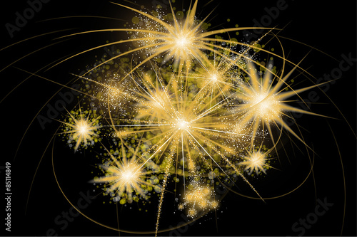 feu d'artifice
