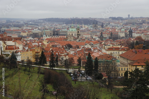 panorama of Prague 