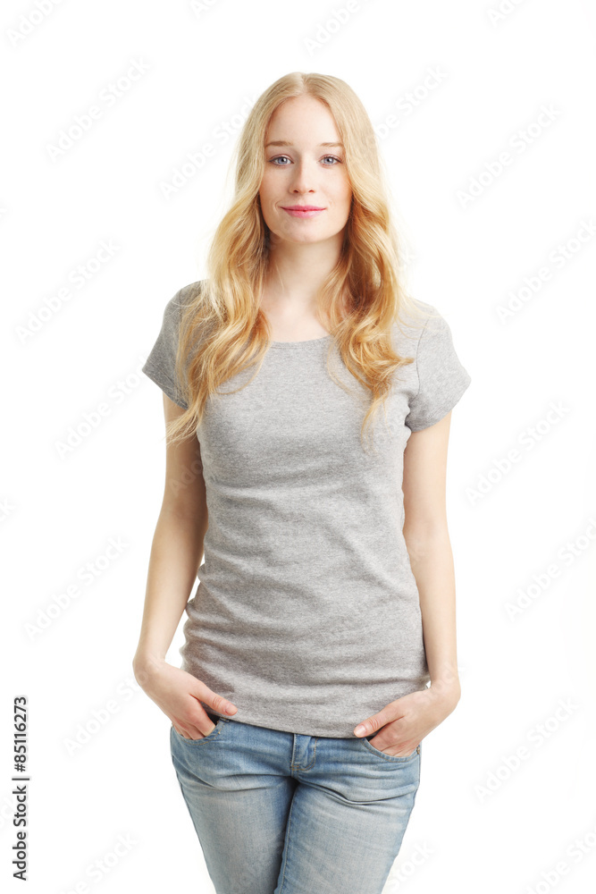 Happy young woman Happy young woman