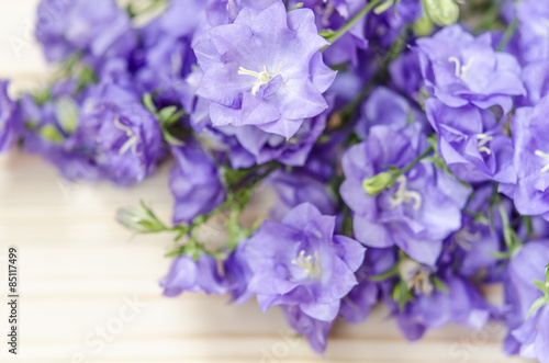 bouquet of blue bells 