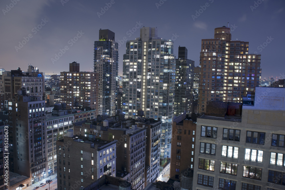 Manhattan New York City Rooftops