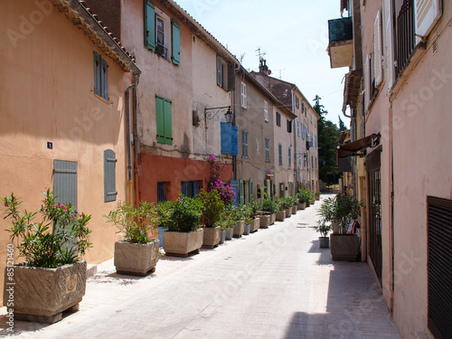 A small street in Saint Tropez