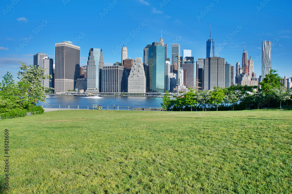 Obraz premium Manhattan New York City Skyline