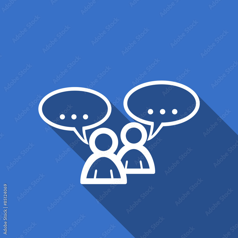 forum flat icon chat symbol bubble sign forum flat icon chat symbol bubble sign