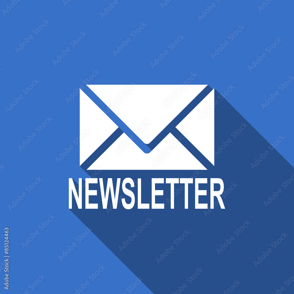 newsletter flat icon