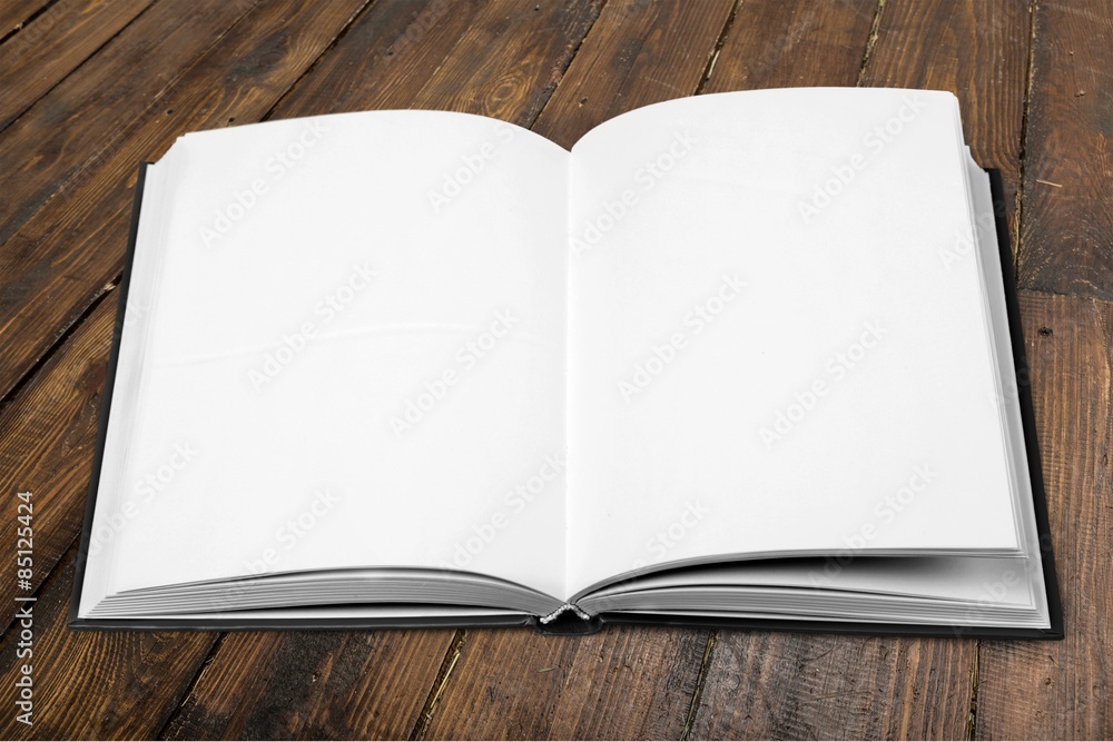 Fototapeta premium Book, cover, blank.