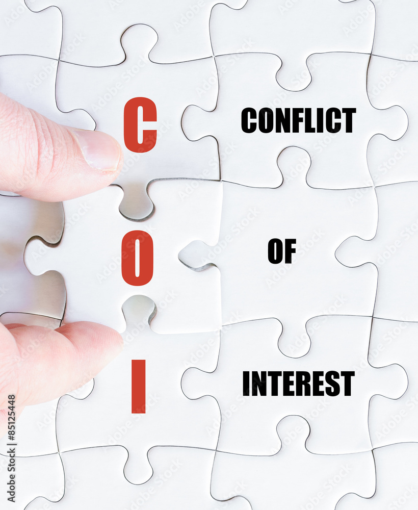 Last puzzle piece with Business Acronym COI