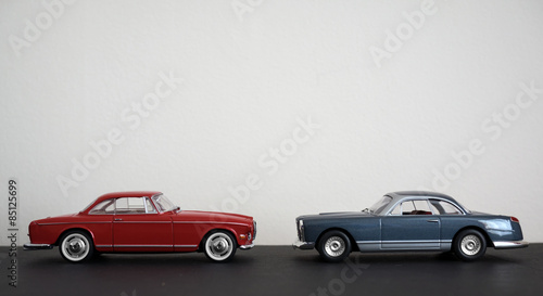 Red and Grey Classic Retro Luxury Sports Cars