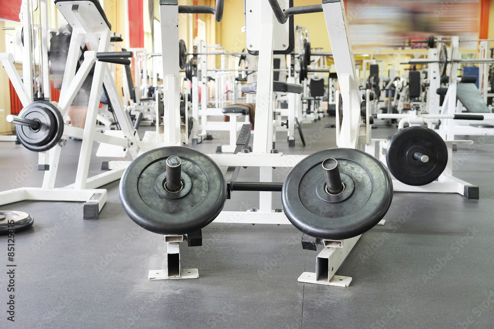 Fototapeta premium Interior of a fitness