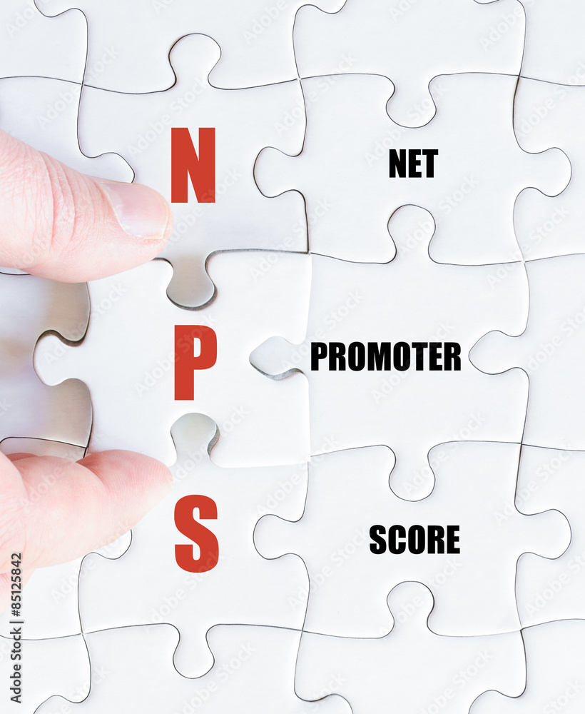 Last puzzle piece with Business Acronym NPS