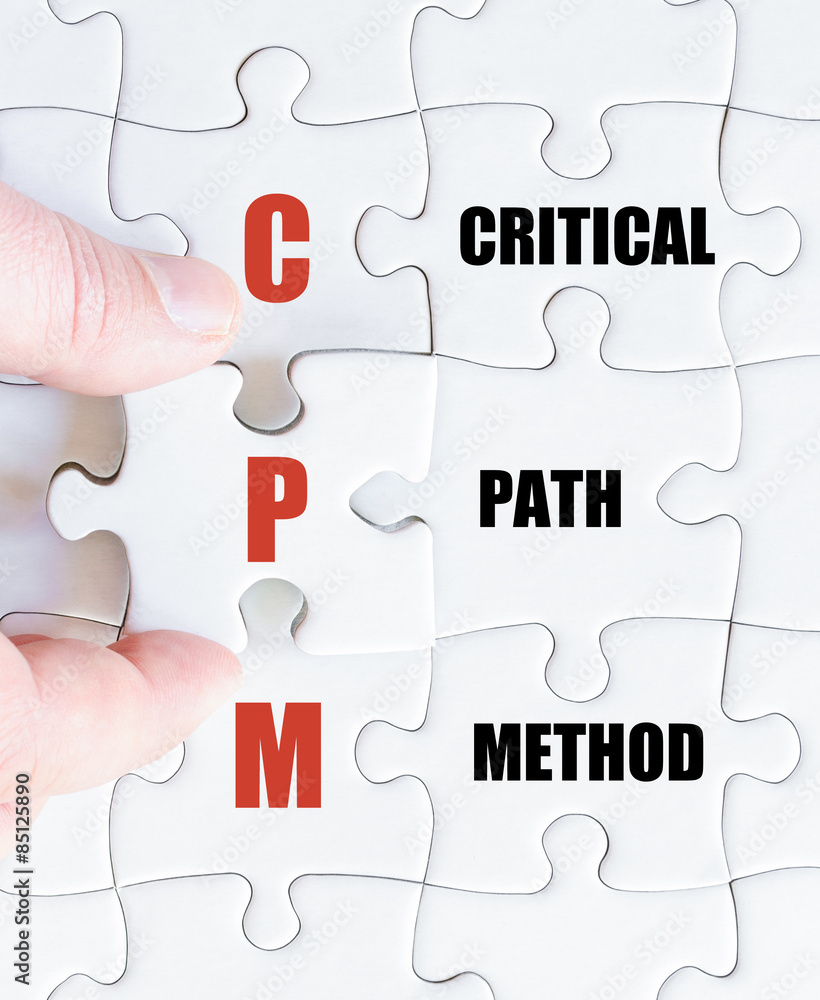 Last puzzle piece with Business Acronym CPM