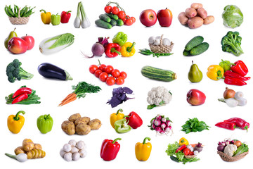 Papier peint photo Légumes Composition généreuse de légumes variés  © inna_astakhova