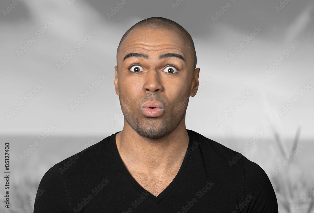 Surprise, Making a Face, Men. Surprise, Making a Face, Men.