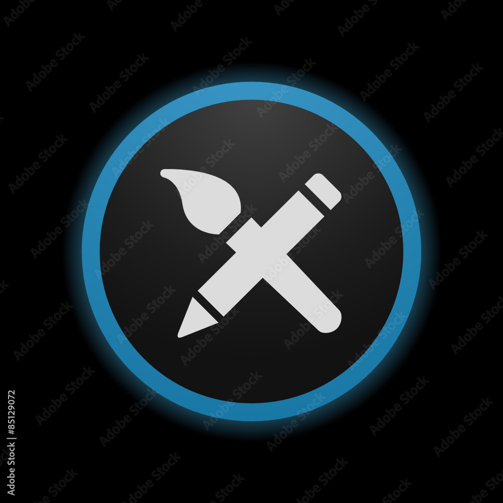 Obraz premium App Button