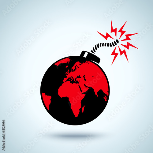 Earth as a bomb