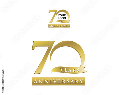 anniversary logo square 70th
