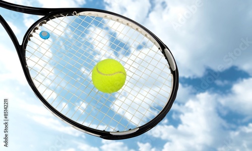 Tennis, Tennis Racket, Racket. © BillionPhotos.com