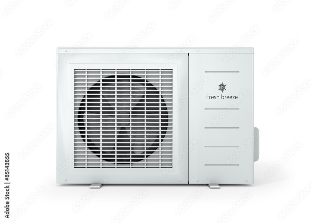 Fototapeta premium Air conditioner isolated on a white background