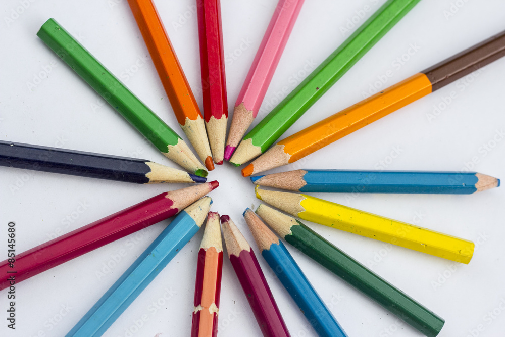 Pastel / Pastel in the circle shape Pastel / Pastel in the circle shape