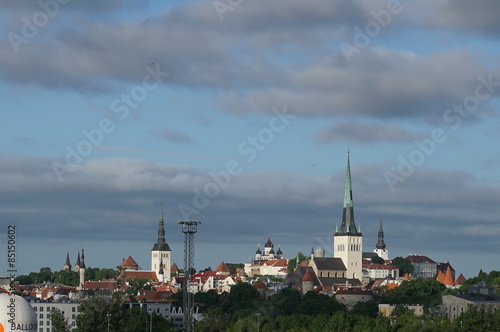 Obraz na płótnie tallinn w salonie