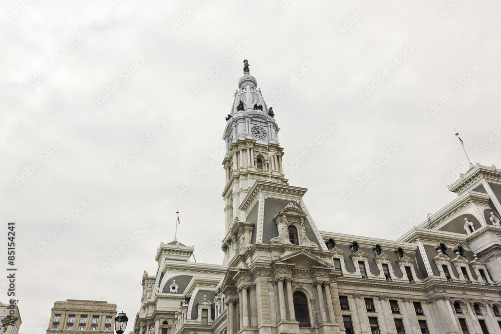 City Hall & Statue of Penn, Centre City, Philadelphia