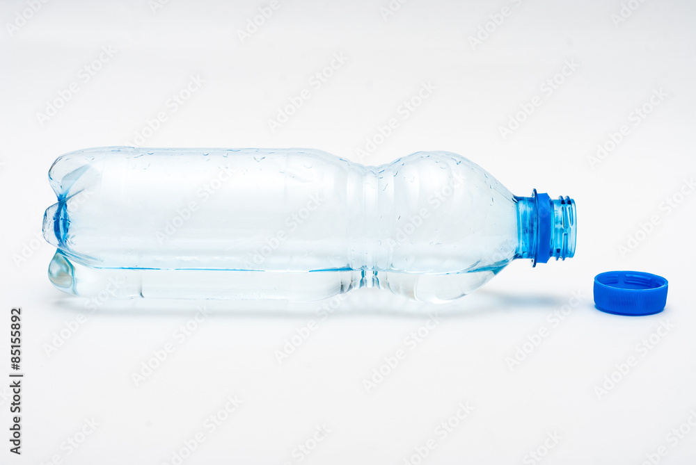 Plastic bottle of water Plastic bottle of water