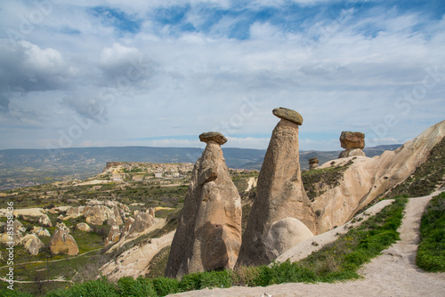 Mushroom Rocks near Urgup, Turkey