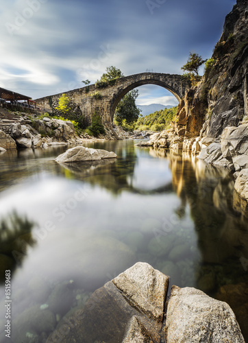 The bridge Romano. Candeleda. Spain