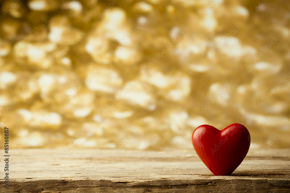 Fototapeta premium Heart. Greeting card.