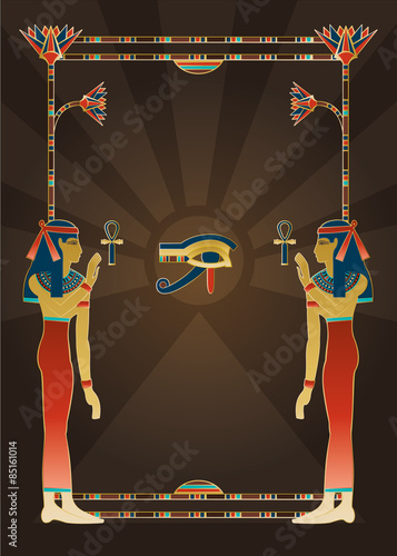 Egyptian Background and Design Elements