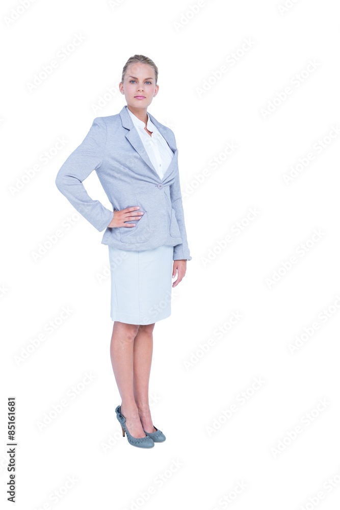 Businesswoman standing Businesswoman standing