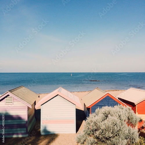 bathing boxes, middle brighton, melbourne © KerinF