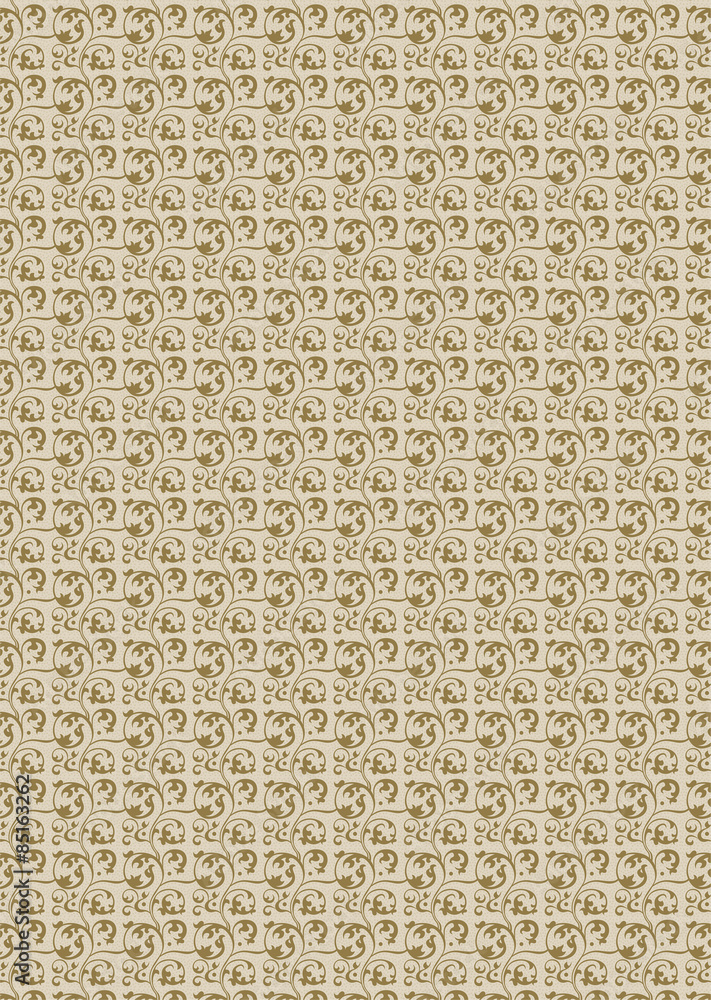 Fototapeta premium Vintage Style Decorative Pattern